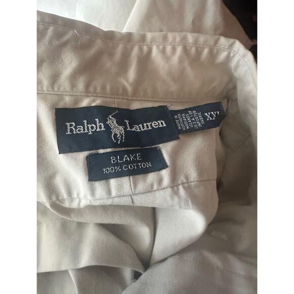 Ralph Lauren Cream Blake Short Sleeve Polo - Picture 6 of 7